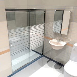 Cancel de Baño Río Bravo Doble Corredizo