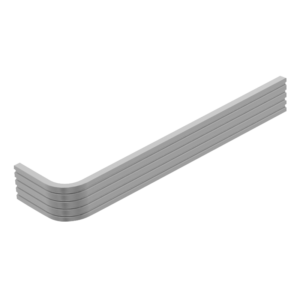 Barra de Bastón Estriada