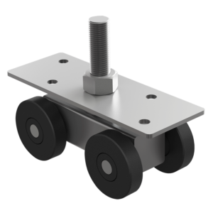 Carretilla 4 Baleros Nylon Rodaja Grande