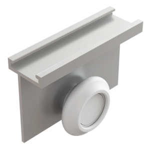 Carretilla Ovalada para Cancel de Baño