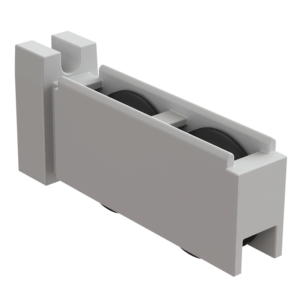 Carretilla Doble con Zoclo Bajo