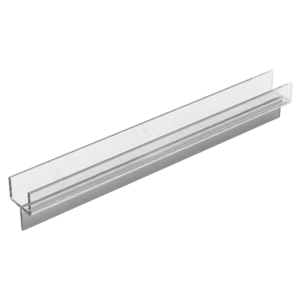 Perfil Policarbonato 9mm Aleta Central Flex