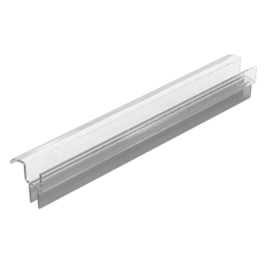 Perfil Policarbonato 9mm Doble Aleta Flex Rig