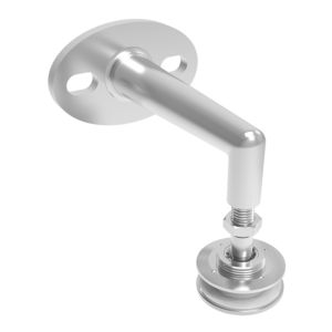 Herraje Muro a VIdrio Sencillo Puebla I