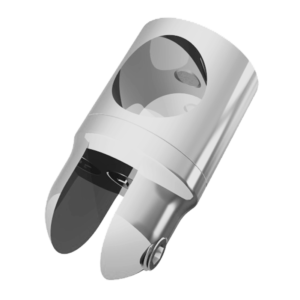 Conector Ajustable VIdrio a Tubo