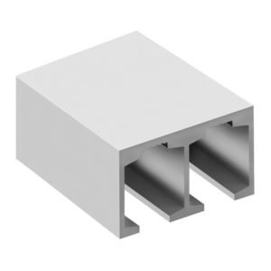 Perfil Doble Corredizo 6m Sistema Chetumal