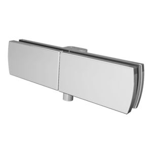 Herraje Inferior VIdrio a VIdrio con Guía