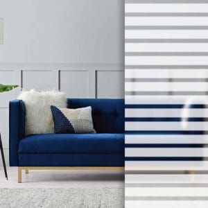 Película Decorativa Rayas Blancas Chicas