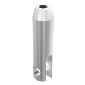Conector Fijo con Rosca Derecha para Barra